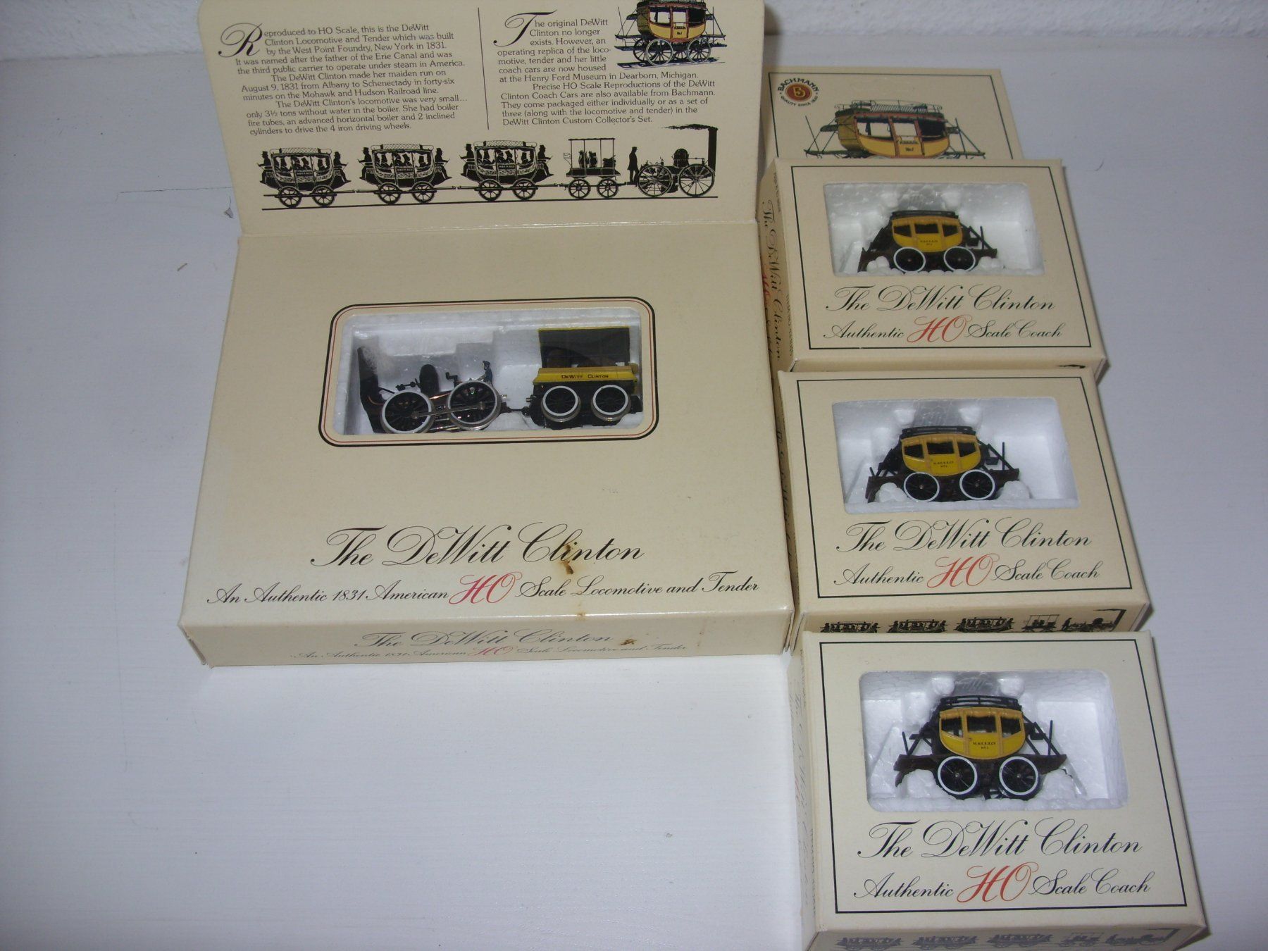 Trains électriques: Bachmann H0  DeWitt Clinton GS analog – D'occasion à Untersiggenthal par Gumel50