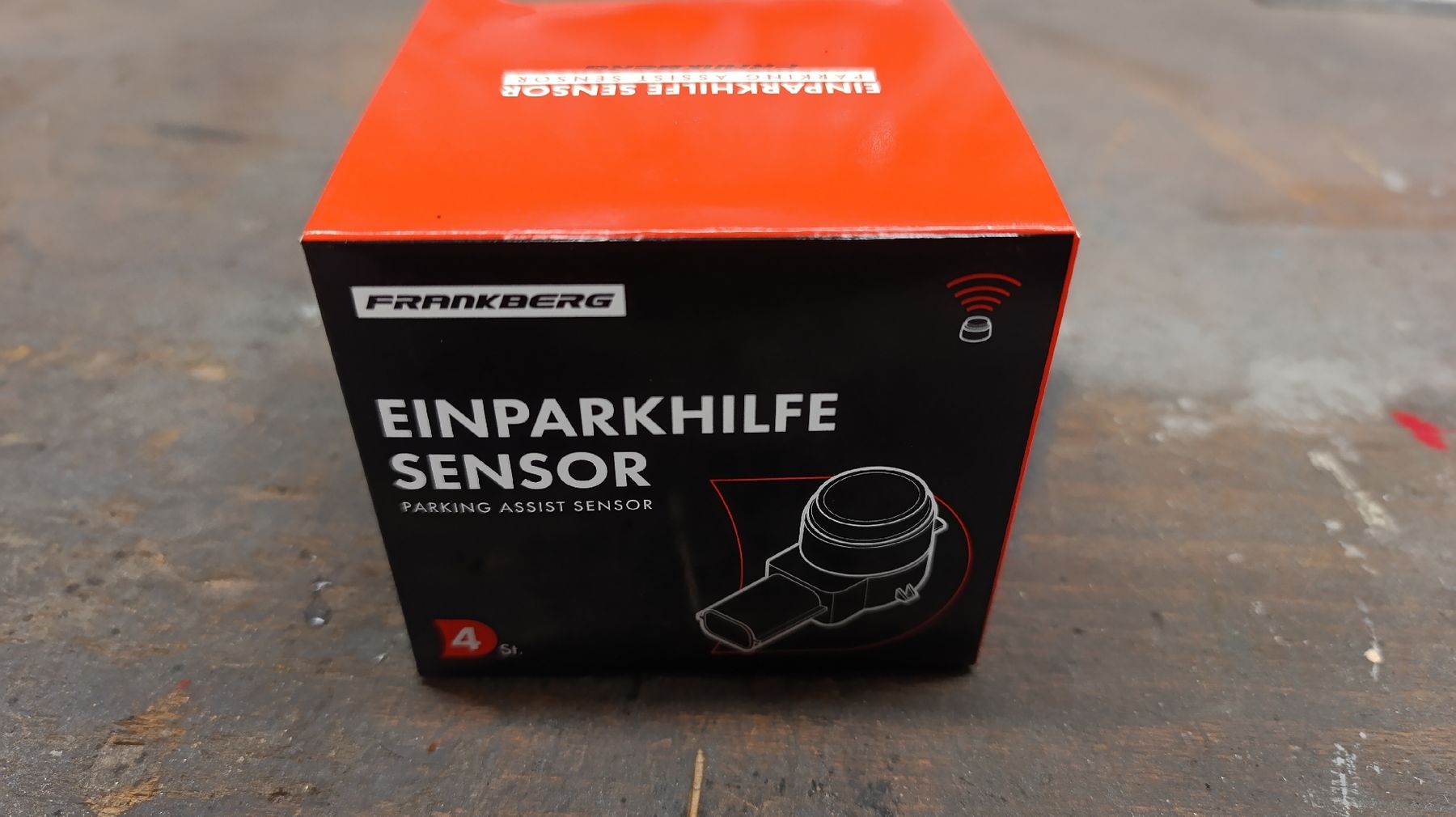 Tutti pezzi di ricambio auto: 4 x Einparkhilfe Sensor FRANKBERG – Nuovo e nell'imballaggio originale da Berlens venduto da Stefo21