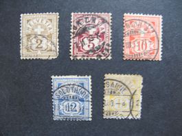 Ziffermuster 1882 ??? gestempelt