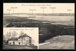 Rehetobel, Gasthaus zum Gupf, Blick gege
