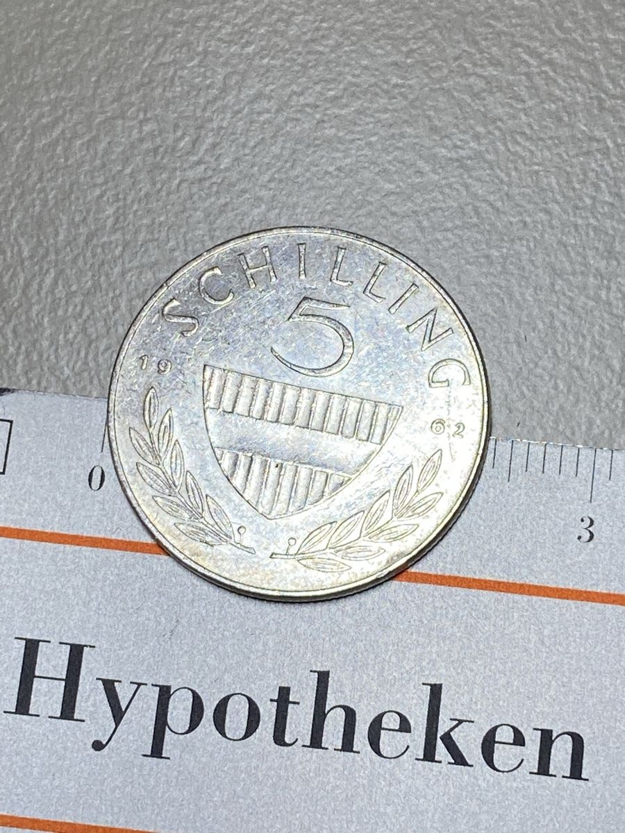 Alle Münzen: Autriche - 5 shilling - 1962 - AG – Gebraucht aus Payerne von Mike1682 3