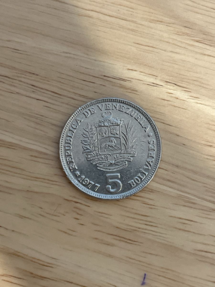 Alle Münzen: 5 Bolivar 1977 – Neu (gemäss Beschreibung) aus Noville von mat_hy52