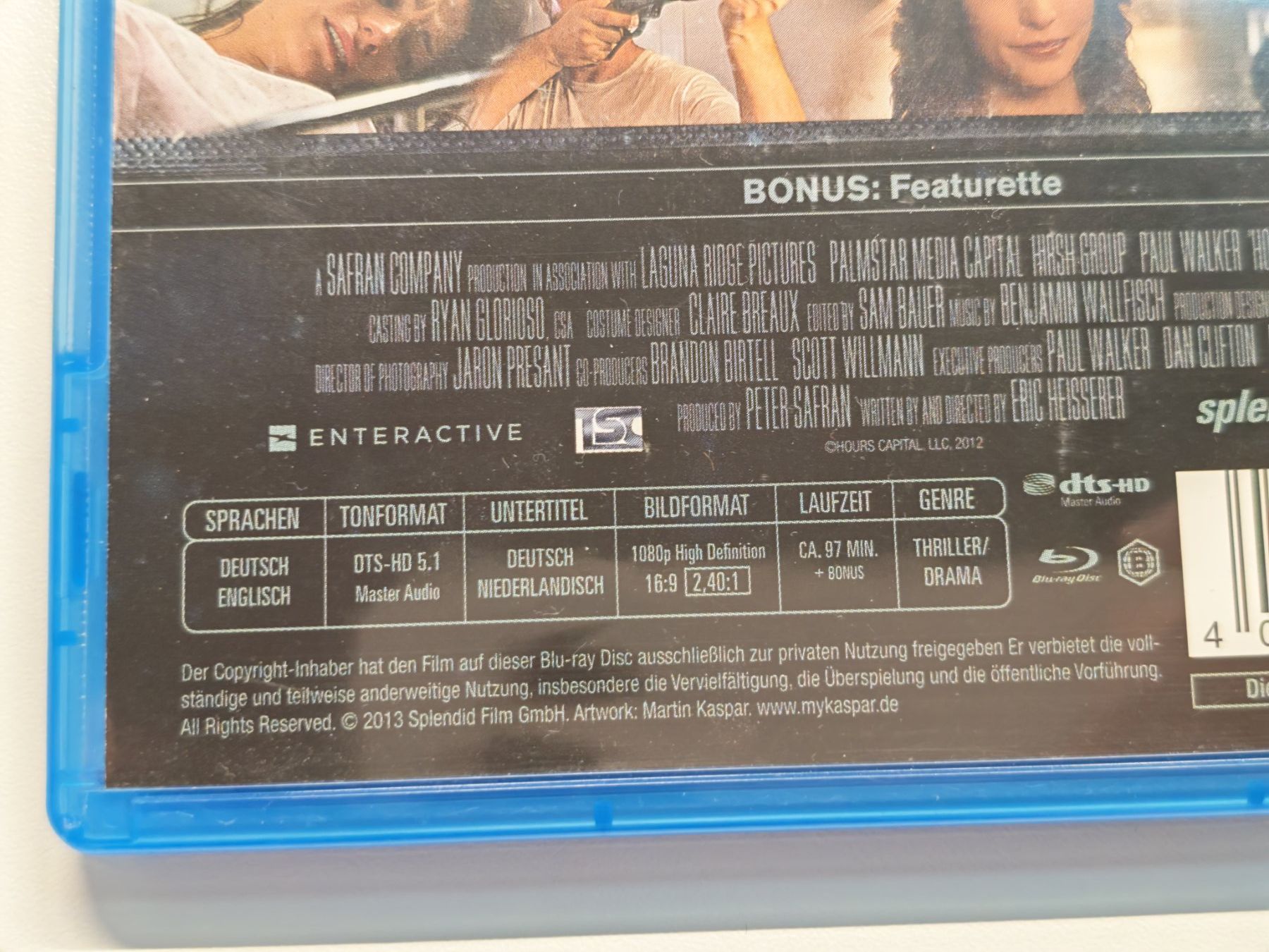 Alle DVDs: Hours - Wettlauf gegen die Zeit – Gebraucht aus Liestal von Kratzilla 3