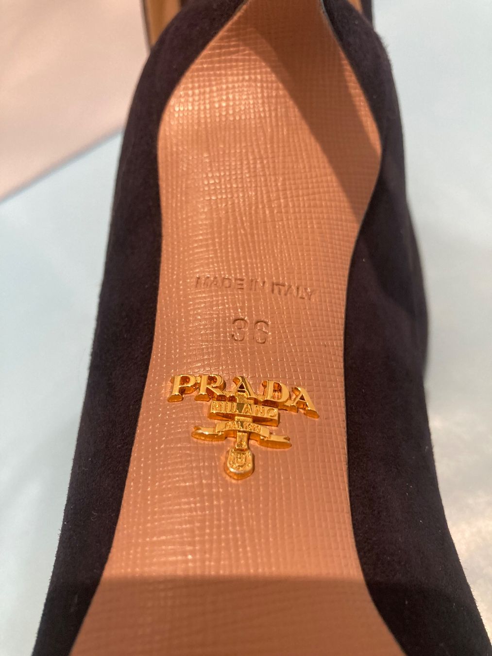 Prada Scarpe da donna: Prada no 36 BLU – Usato da Paradiso venduto da Kayakara 4