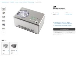Glacemaschine DOMO Do9201i / NP CHF 261.00