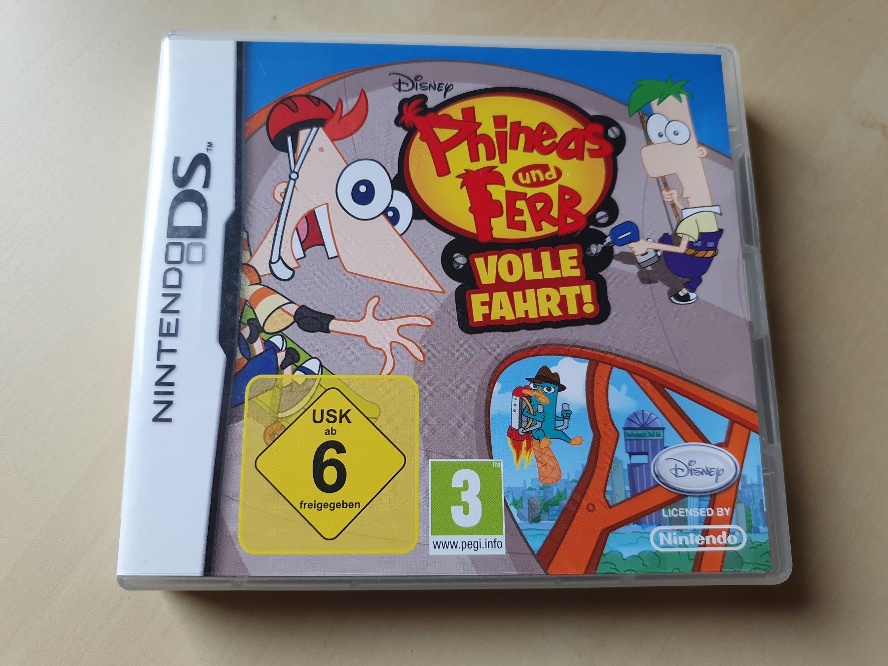 Nintendo Spiele: Phineas und Ferb Volle Fahrt – Gebraucht aus Stansstad von collectorsshop