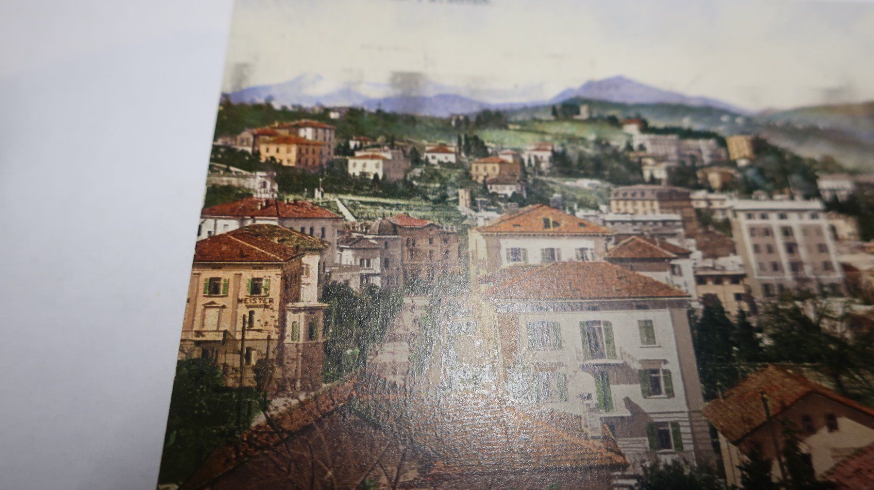 Ansichtskarten: Lugano visto dal Paradiso  1926 – Gebraucht aus Cormoret von Pascalll2001 2
