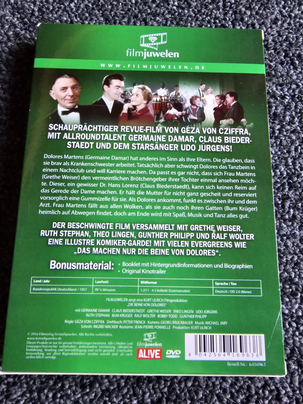 Tous les DVDs: Die Beine von Dolores (21901) – D'occasion à Ruswil par jan_bxl5 1