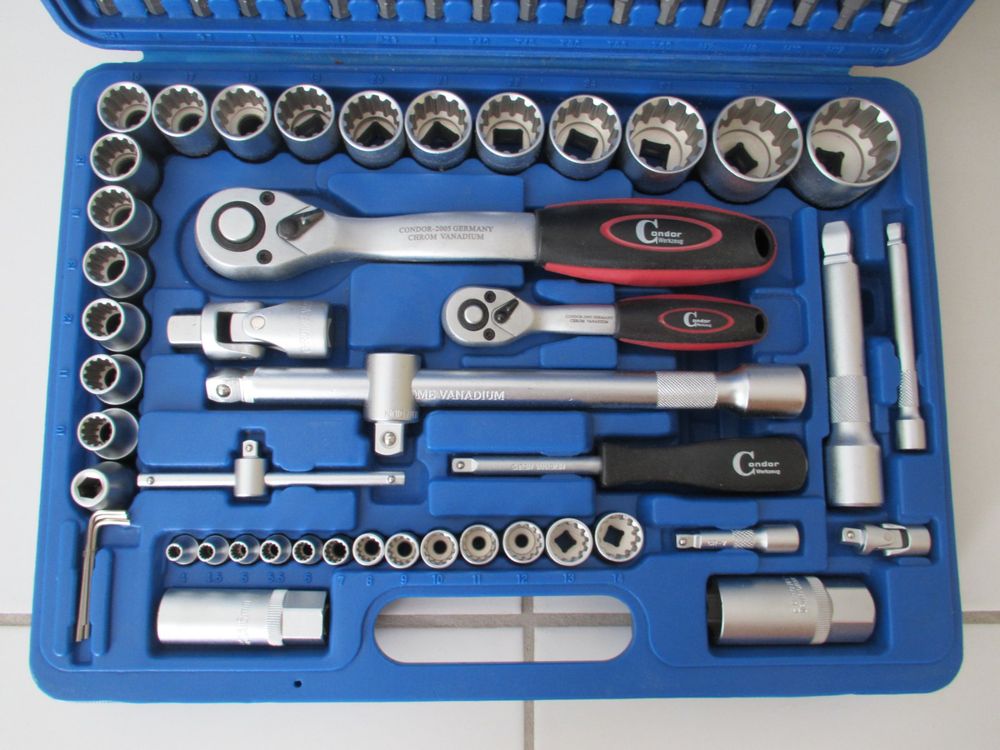 US PRO Steckschlüssel-Verlängerungsstangen-Set – 9-teilig Mit 1/4″, 3/8″, 1/2″ Antrieb, Für Schlagpistolen