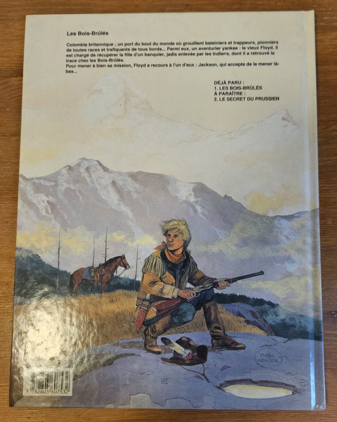 Fumetti: Jackson N 1 E.O. (T.B.E.)  Les bois brûlés – Usato da Prévonloup venduto da bitume1975 1