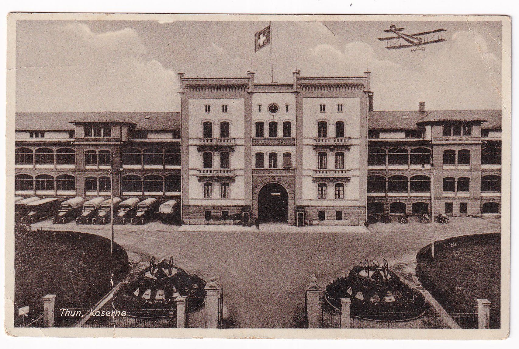 Cartoline postali: Thun Kaserne 1933 – Usato da Cormoret venduto da Pascalll2001