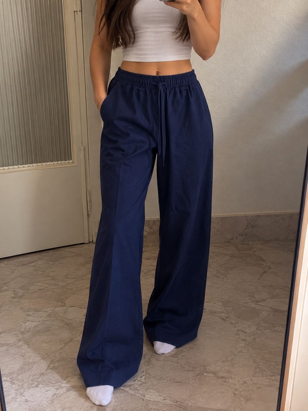 Stradivarius Pantaloni: Stradivarius Hose Grau – Nuovo (secondo la descrizione) da Kirchberg BE venduto da lea_kb6y 3