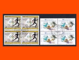 Viererblock "Olymp. Spiele Athen + Jahr des Sports" (2004)