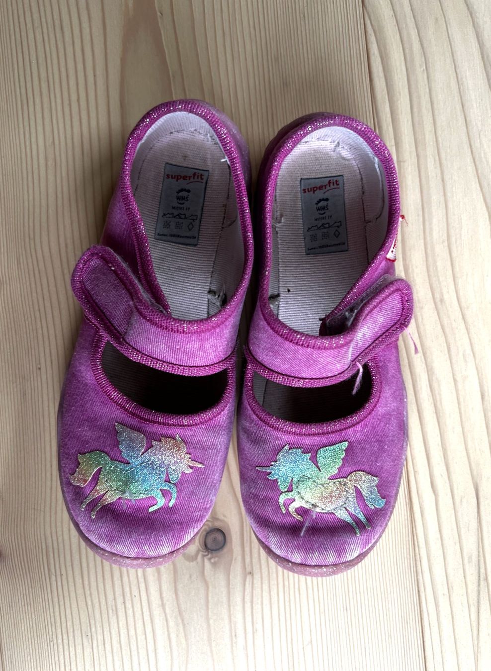 Superfit Scarpe per ragazze: SUPERFIT Hausschuh Gr.29 – Usato da Zürich venduto da normanprice