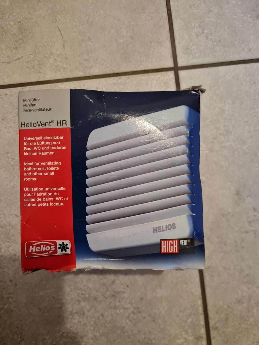 Helios Ventilatoren: HelioVent HR 90 KEZ Mini-Lüfter – Neu (gemäss Beschreibung) aus Wetzikon ZH von Bobyyy85 1