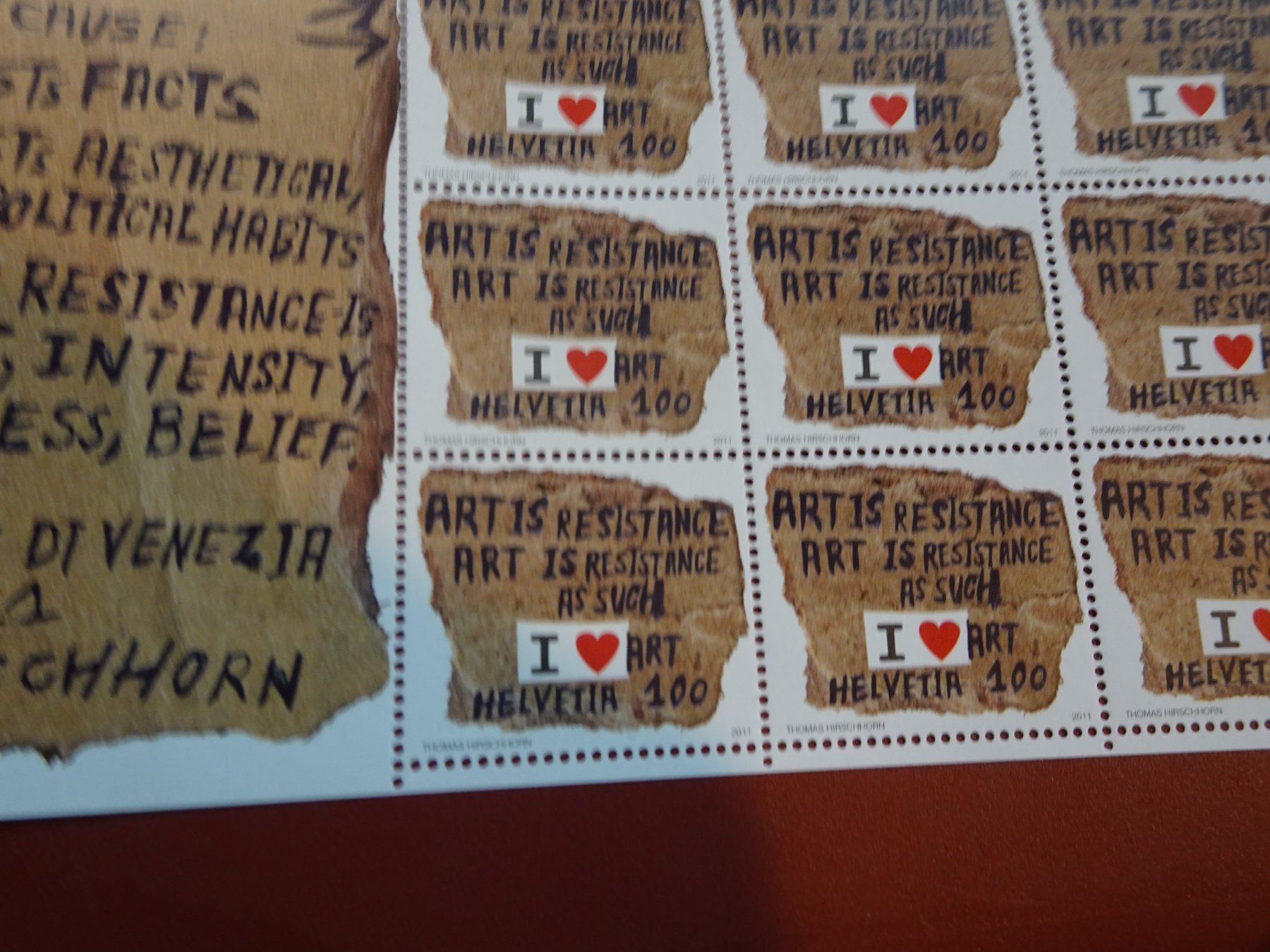 Alle Briefmarken: 2011,  KLEINBOGEN HIRSCHHORN, POSTFRISCH – Neu (gemäss Beschreibung) aus Eschenbach SG von eDaisy 1