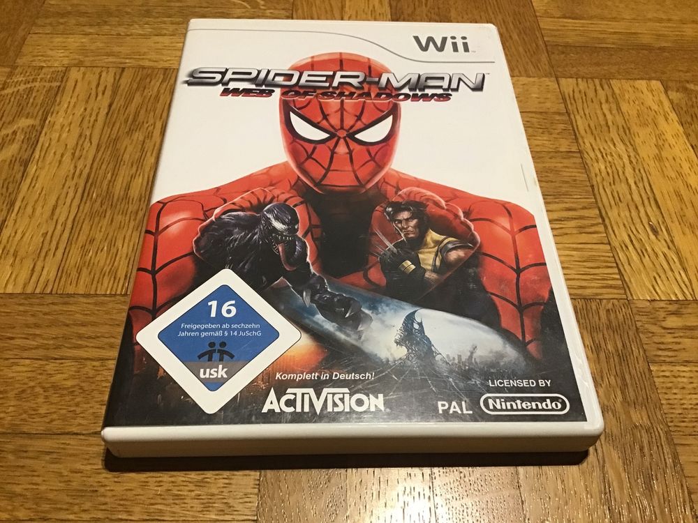 Wii Spider-Man web of shadows | Kaufen auf Ricardo