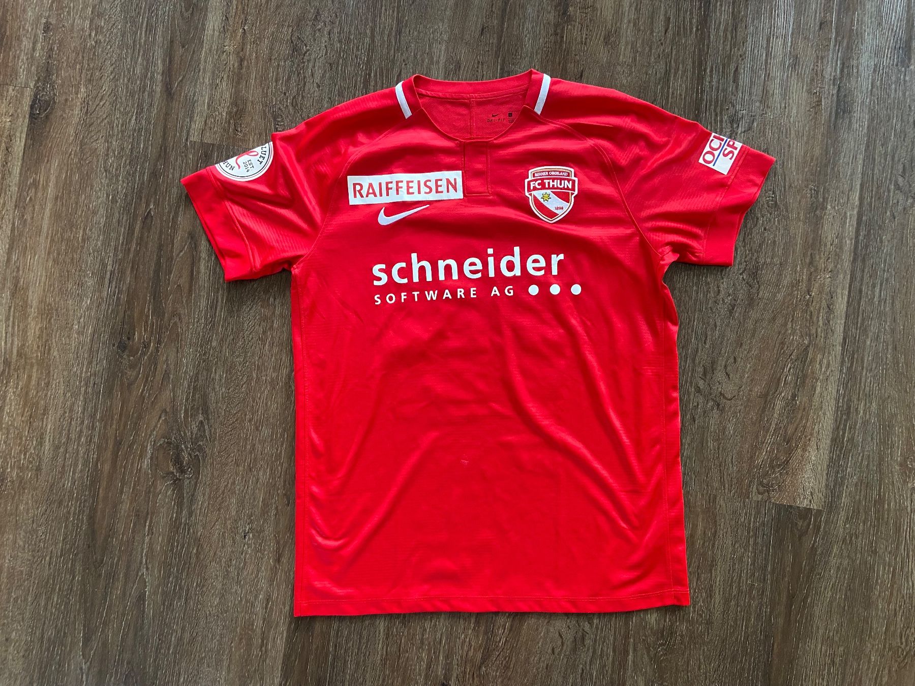 Nike Canottiere & Pantaloni: FC Thun Trikot Gr. L / Costanzo – Usato da Muttenz venduto da bargain_hunter