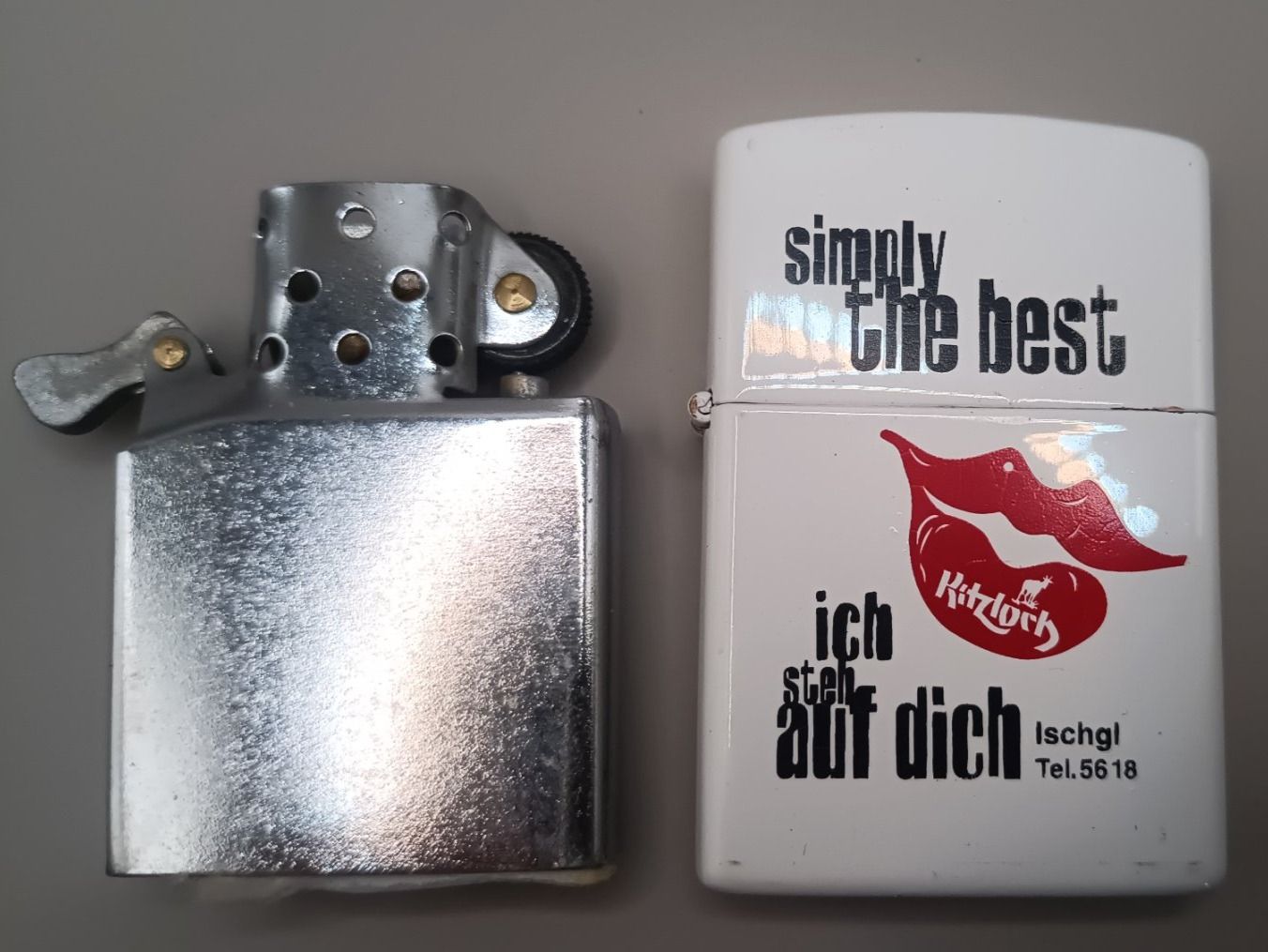 Accendini: Feuerzeug briquet "Simply the best" – Usato da Pampigny venduto da Calypso06 1