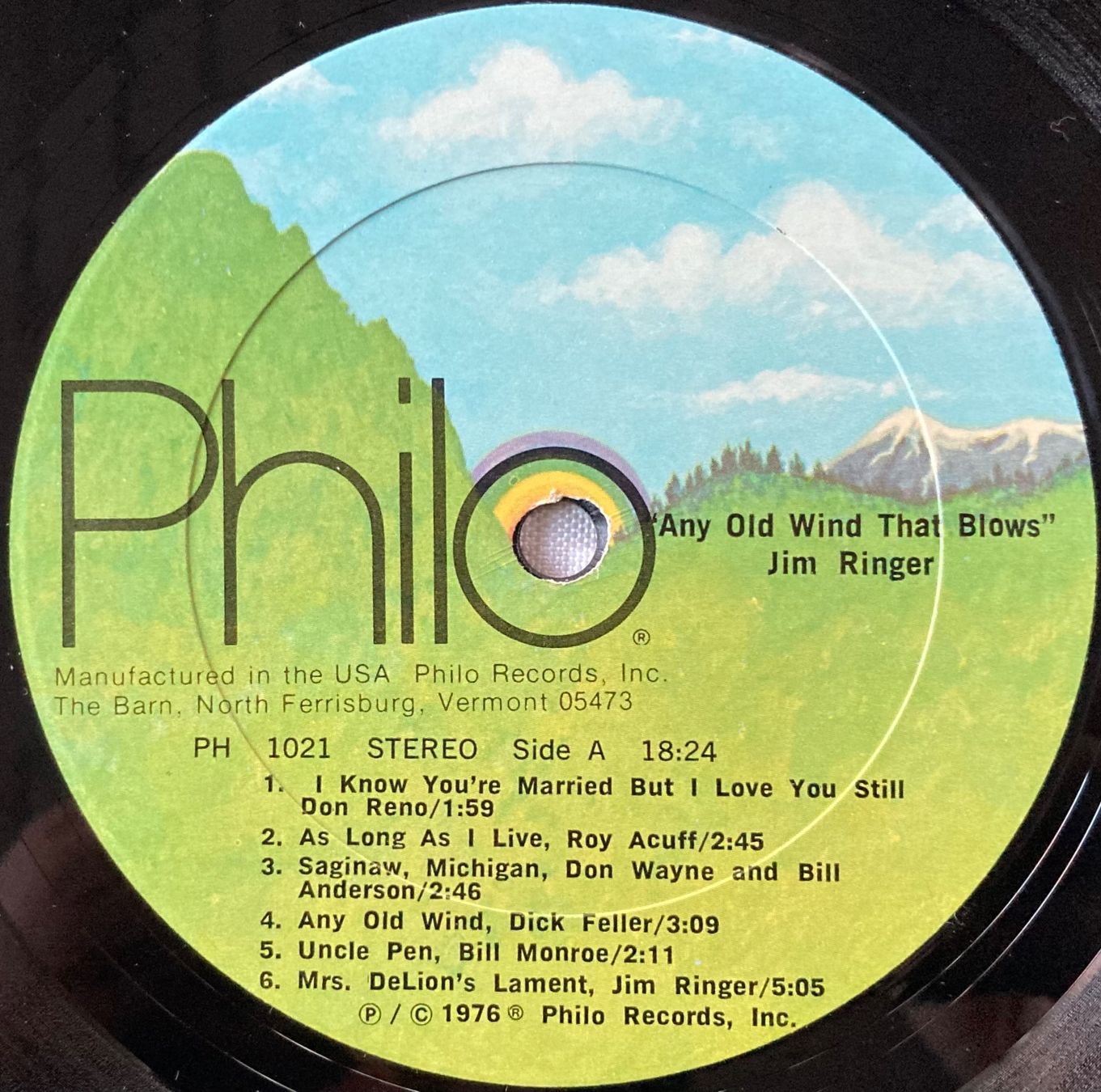 Vinyles: JIM RINGER - ANY OLD WIND THAT BLOWS – D'occasion à Poliez-Pittet par Newtown-Records 2
