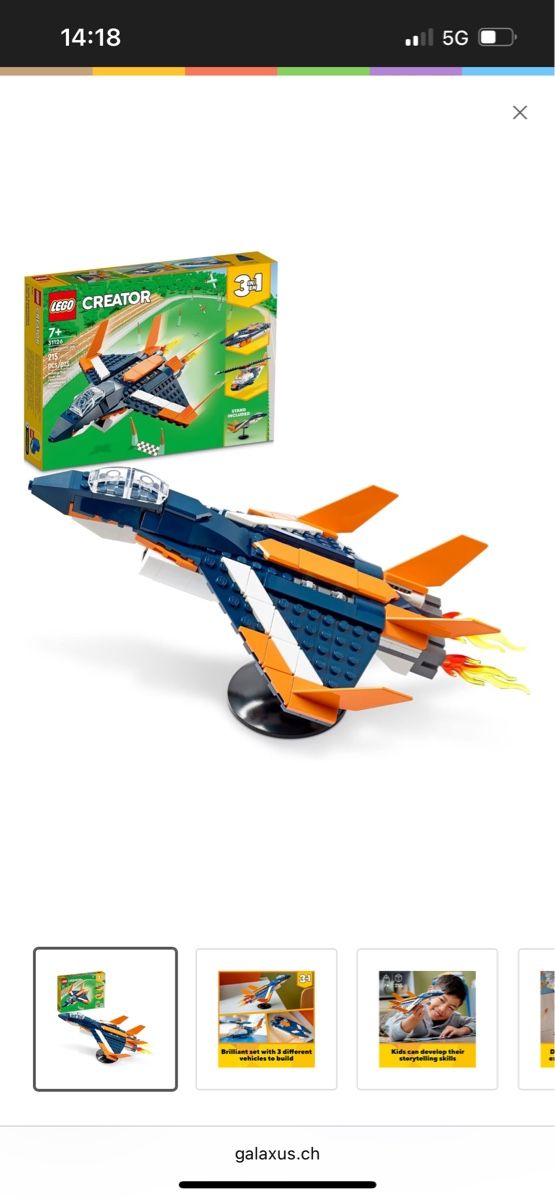 Lego Giocattoli: LEGO Creator 3 in 1 – Usato da Thun venduto da ina_8hwc