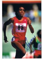 Charmaine Crooks 1962- Autogramm signiert Foto 20x25cm