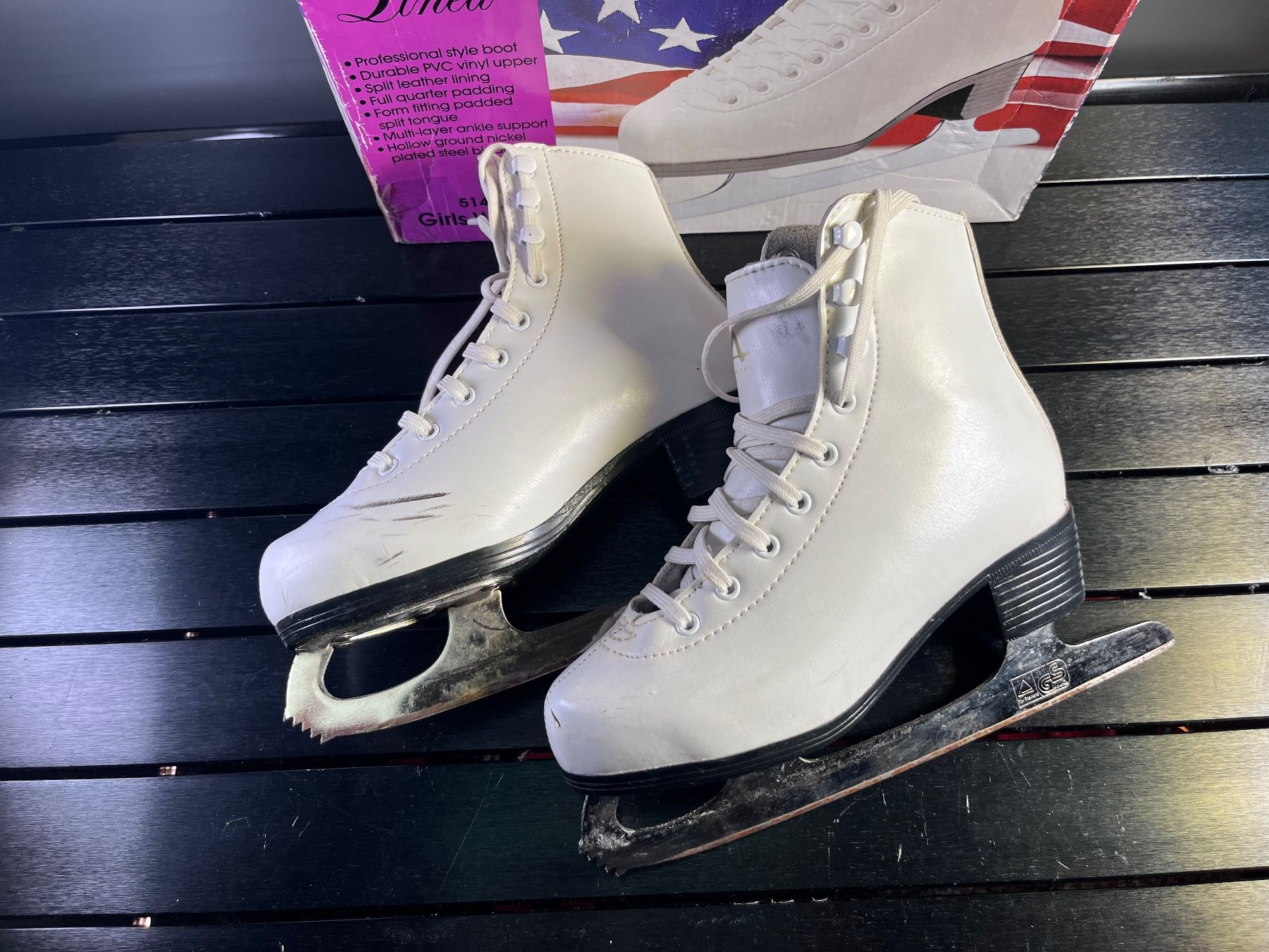 Pattini da ghiaccio: American Eiskunstlaufschuhe Größe 33 – Usato da Tafers venduto da JP911 2
