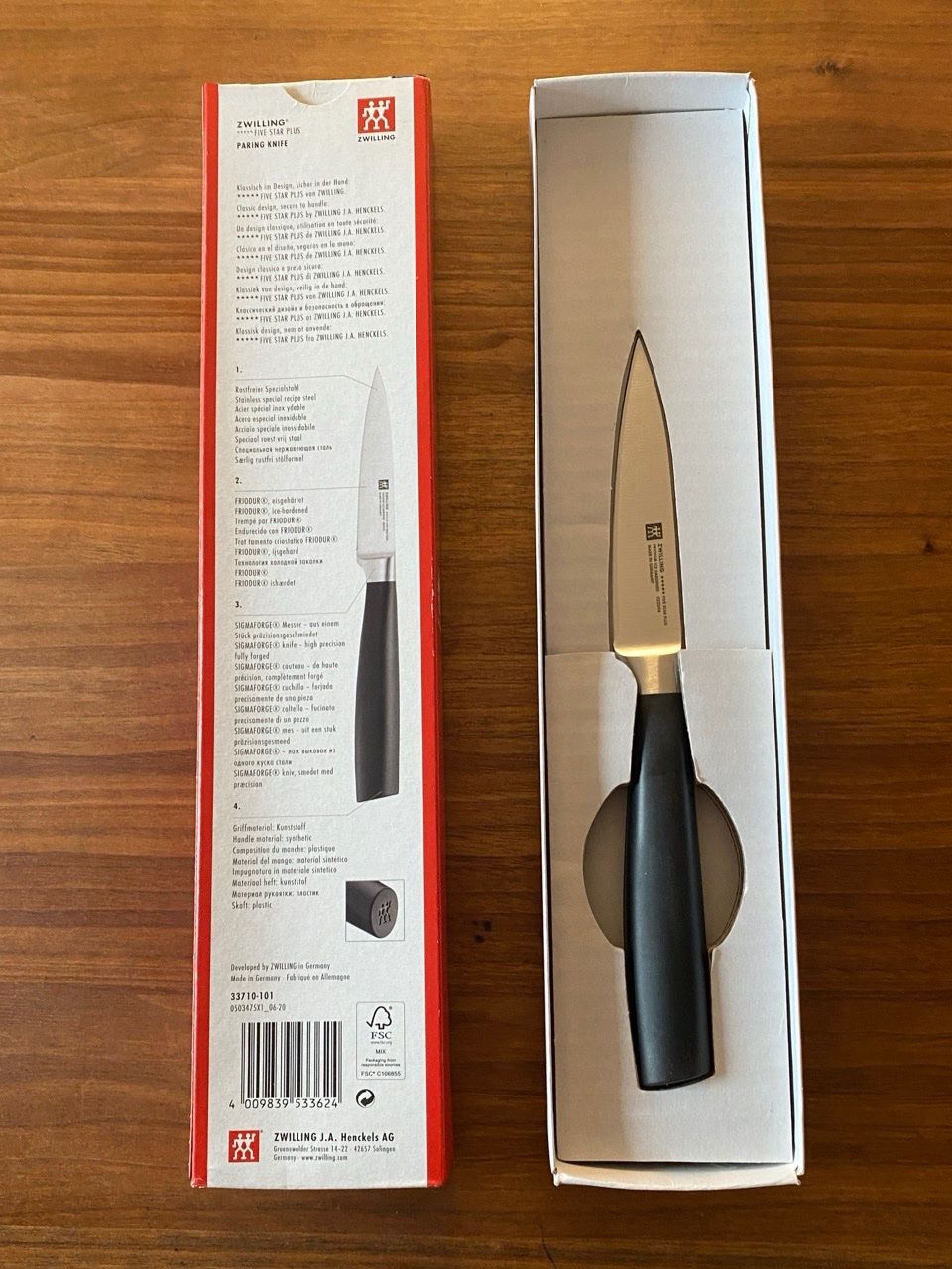 Zwilling Küchenmesser: Zwilling 5 Sterne Plus "Spick & Garniermesser" NEU – Neu und originalverpackt aus Meggen von Prkz77 2
