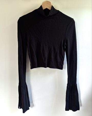 Short cut female blouse with flared sleeves &other stories S