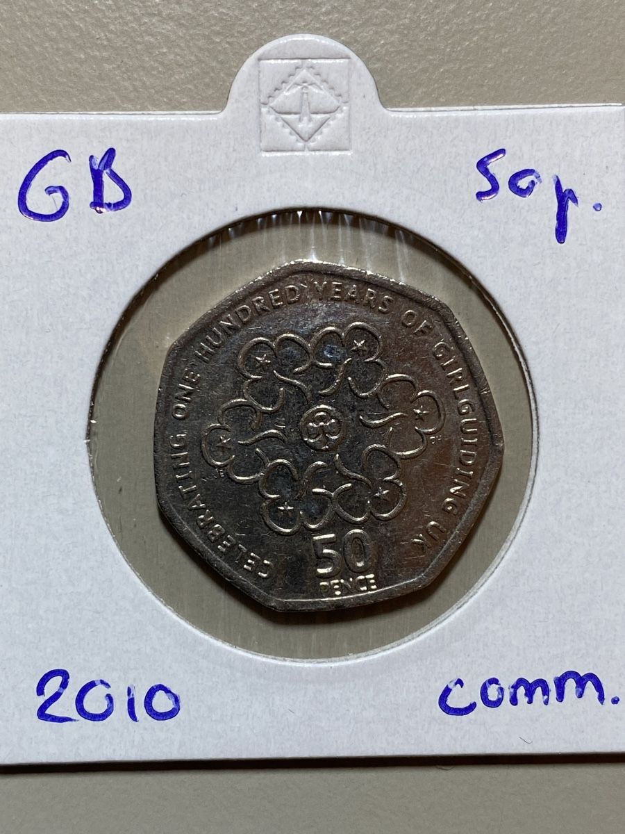 Alle Münzen: GB - 50 pence Commémoration - 2010 – Gebraucht aus Payerne von Mike1682