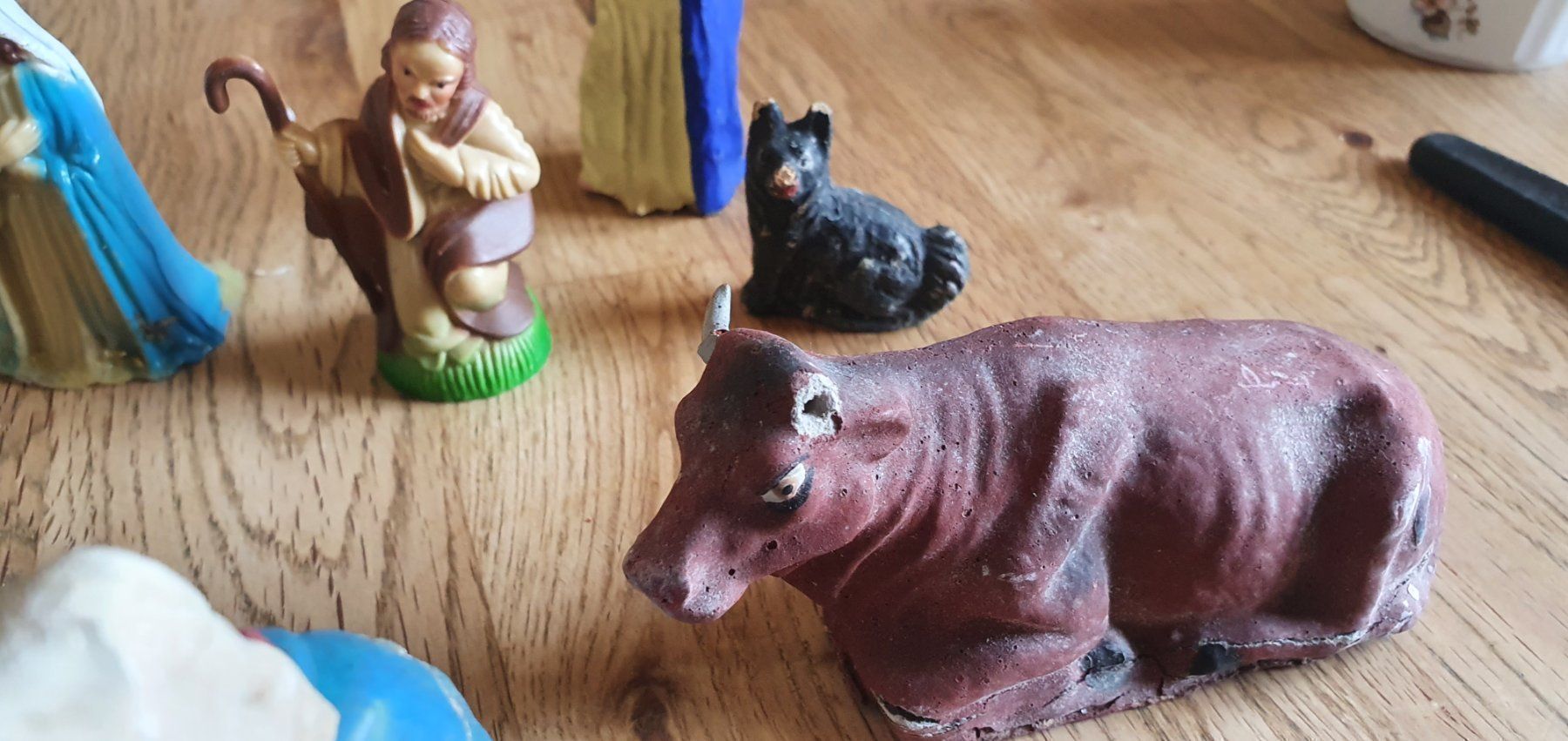 Statuette: Lot  Alte Krippenfiguren – Usato da Flawil venduto da Naphtali 7