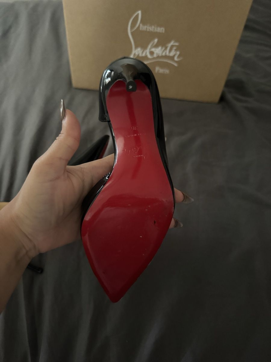 Christian Louboutin Damenschuhe: Louboutin IRIZA 100 Black – Gebraucht aus Zürich von alinagolzary 5