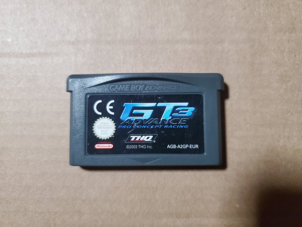 GT Advance 3 Pro Concept Racing GameBoy Advance (Gebraucht) in Sion für ...