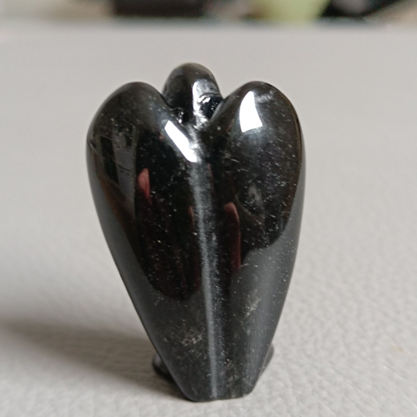 Minerali & Pietre curative: Schutzengel aus Obsidian – Nuovo (secondo la descrizione) da Altdorf SH venduto da Dossenbach 2