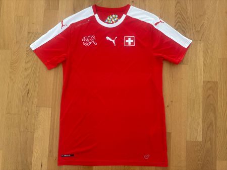 ORIGINAL SCHWEIZ NATI TRIKOT 2016/18 SUISSE SVIZZERA PUMA M