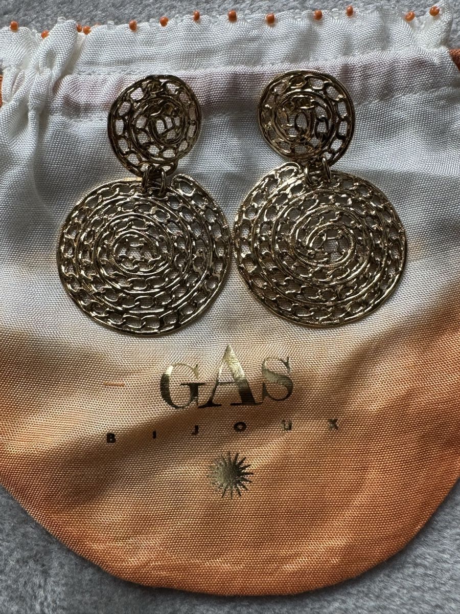Ohrringe & -stecker: GAS Bijoux - Boucles d'oreilles dorées – Neu (gemäss Beschreibung) aus Morges von sandy069