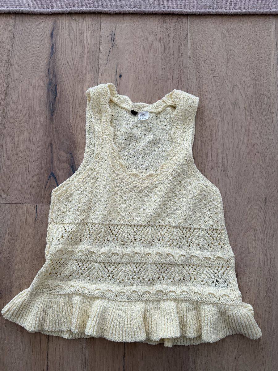 H&M Top: gelbes sommertop – Nuovo (secondo la descrizione) da Meilen venduto da ni812