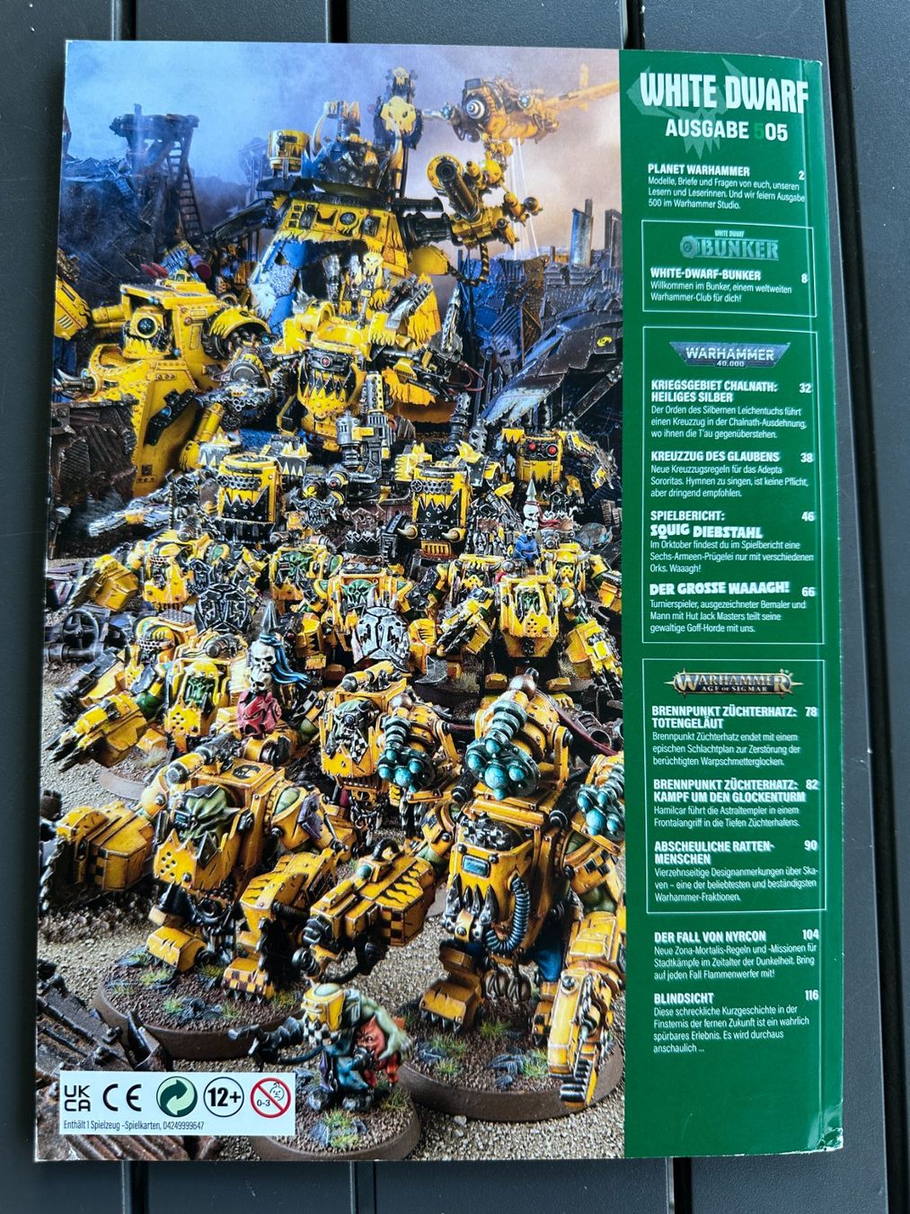 Riviste & Magazine: White Dwarf Ausgabe 505 Deutsch – Usato da Zug venduto da Supervamp 1