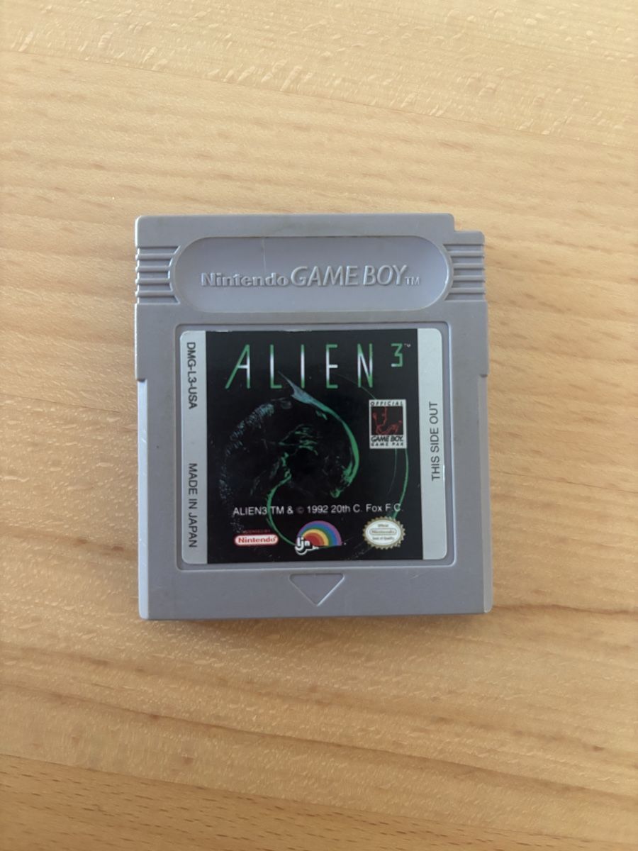 Spiele: Jeu Nintendo Game Boy Alien 3 1992 – Gebraucht aus Corin-de-la-Crête von Iggyjones