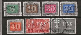 CH262 - Petit lot Pax obl.