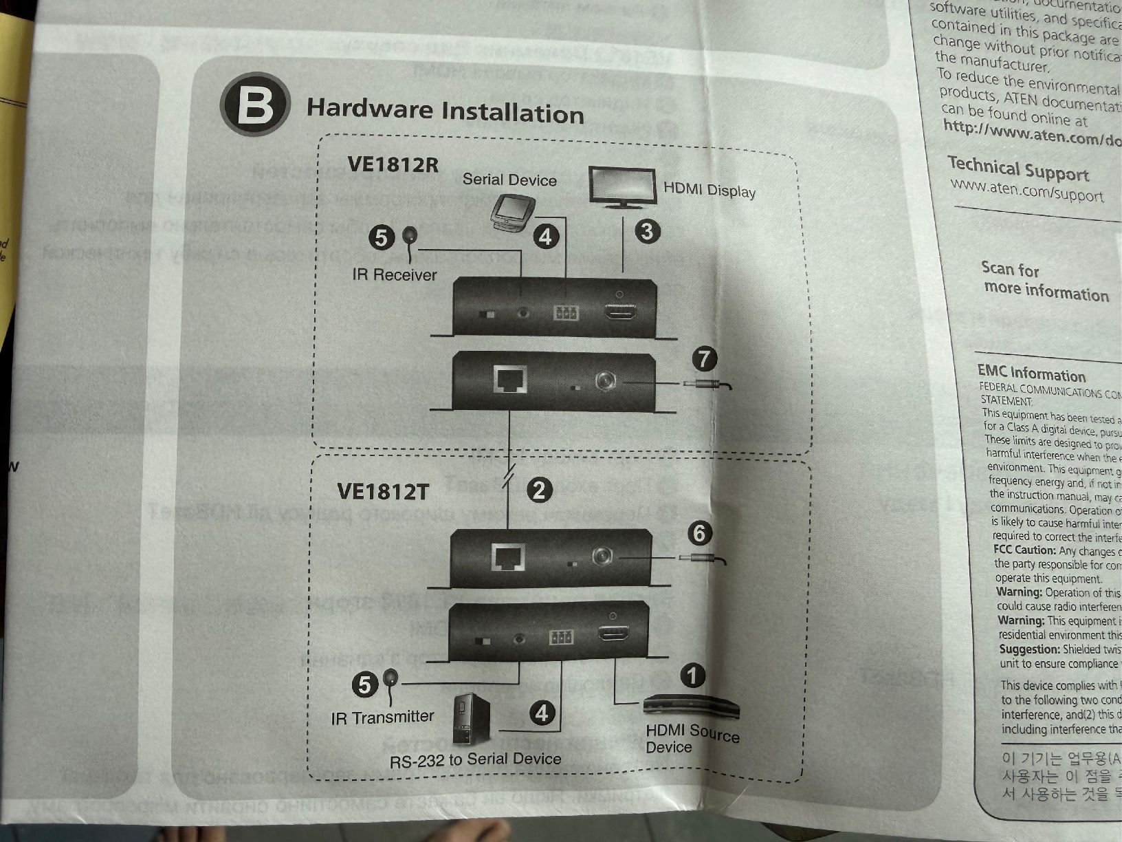 Convertisseurs: ATEN HDMI HD BaseT Extender mit POH – Neuf avec emballage d'origine à Winterthur par tim_cl8x 6