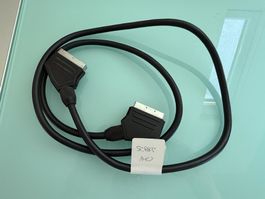 SCART Kabel - 140 cm  Ideal für Retro Games!