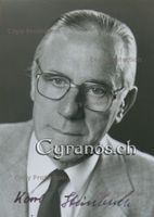 Karl Steinbuch (1917-2005) Kybernetiker - Autogramm