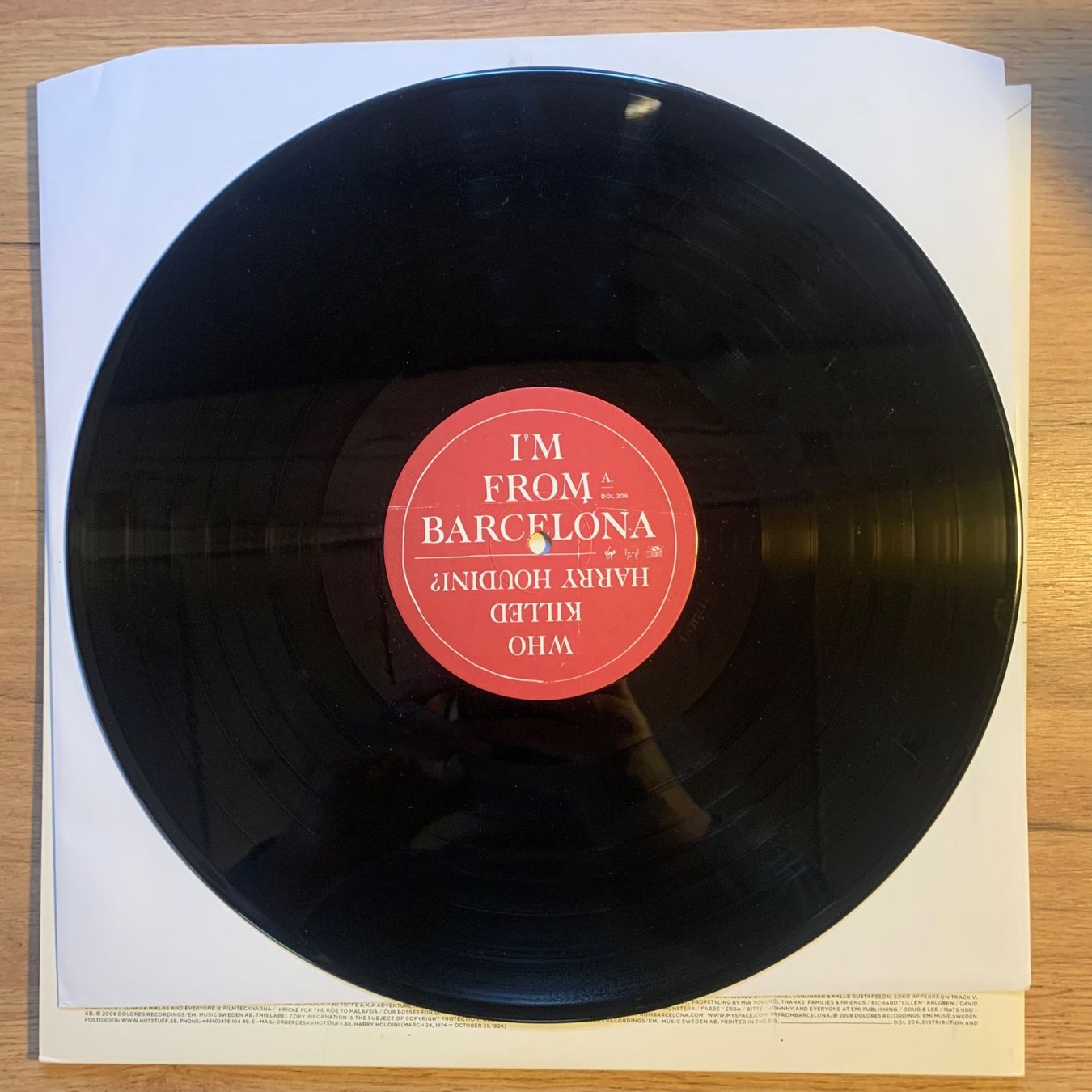 Dischi in vinile: RUFUS WAINWRIGHT - RUFUS...OG SWE 2008...VG+/VG++ – Usato da Gals venduto da Diskopatshop 3