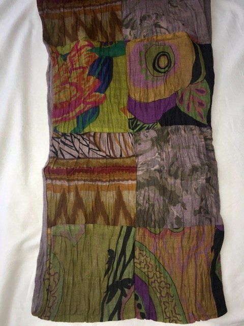 Foulards, Tücher & Schals: INDISCHER PATCHWORK SCHAL - EINZELSTÜCK - NEU – Neu und originalverpackt aus Honau von sainj 3