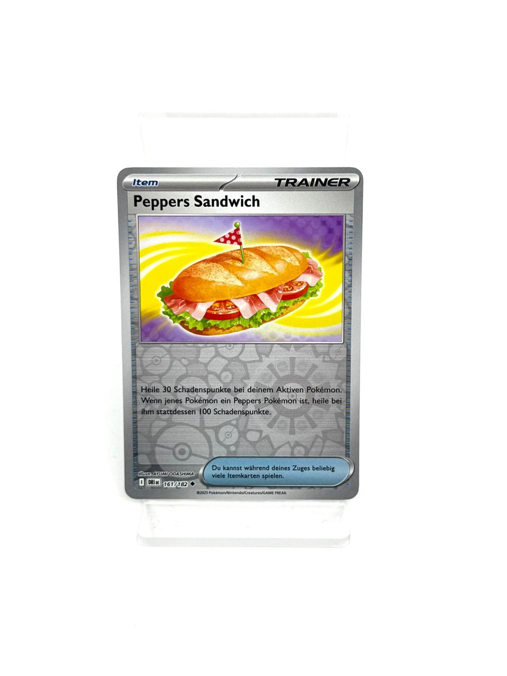 Pokémon Carte collezionabili: Pokemon Peppers Sandwich 161/182 – Usato da Herisau venduto da Pokemon2026