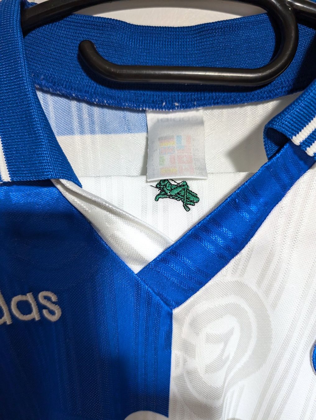 Maillot Domicile Grasshopper Club Zurich 1997/98 – Adidas Taille M, Manches Courtes