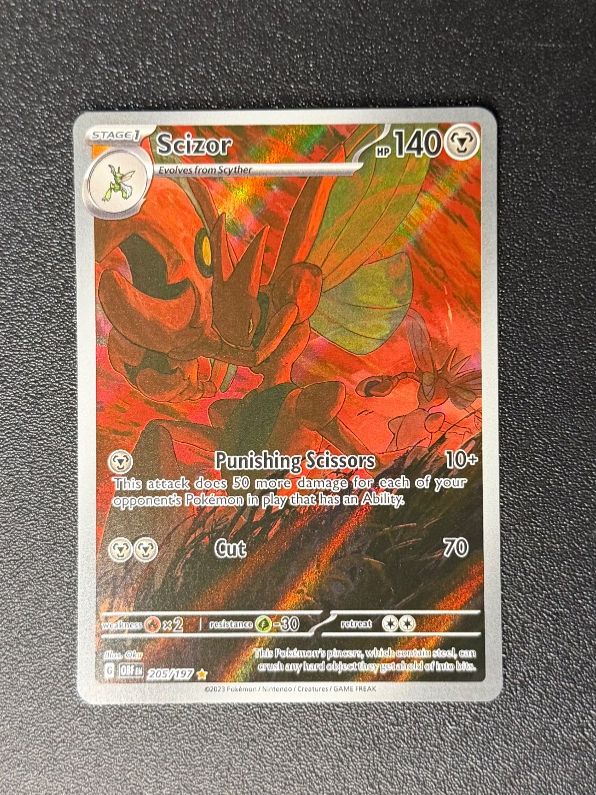 Pokémon Sammelbilder & Trading cards: Scizor #205/197 – Neu (gemäss Beschreibung) aus Niedergösgen von SwissPokeCards