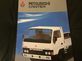Mitsubishi Canter Verkaufsprospekt 12 Seiten Januar 1988