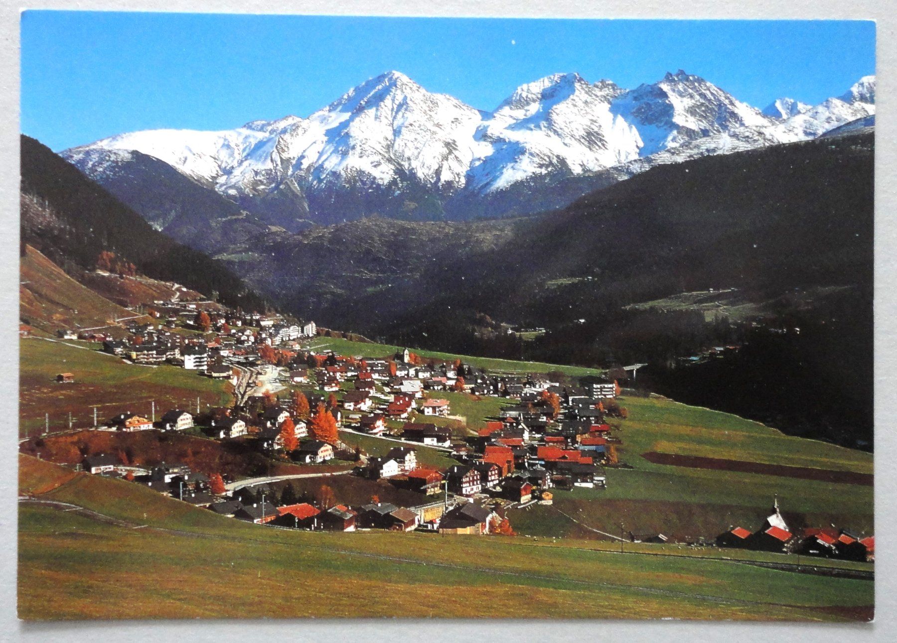 Cartoline postali: Sedrun-Camischolas (Tujetsch) 1400 m ü.M. – Usato da Fétigny venduto da Billy2miny